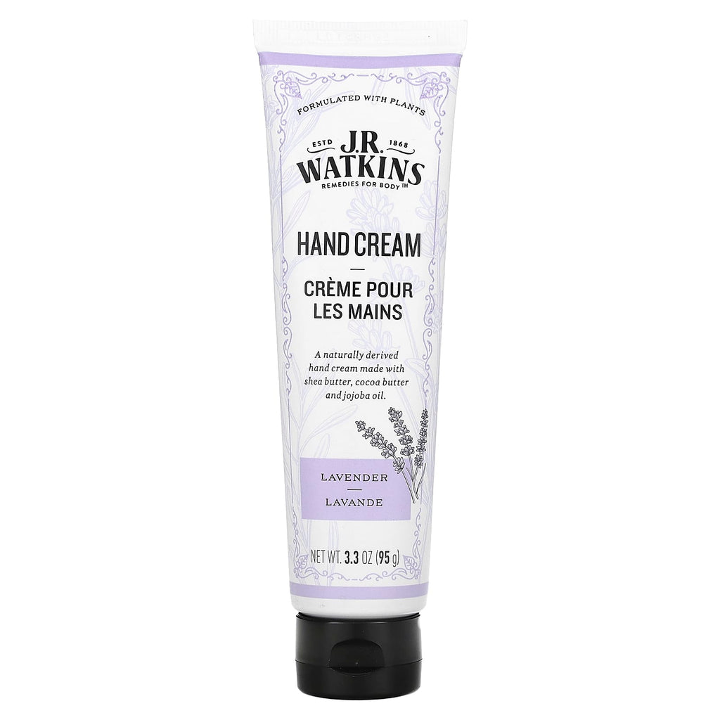 J R Watkins, Hand Cream, Lavender, 3.3 oz (95 g)