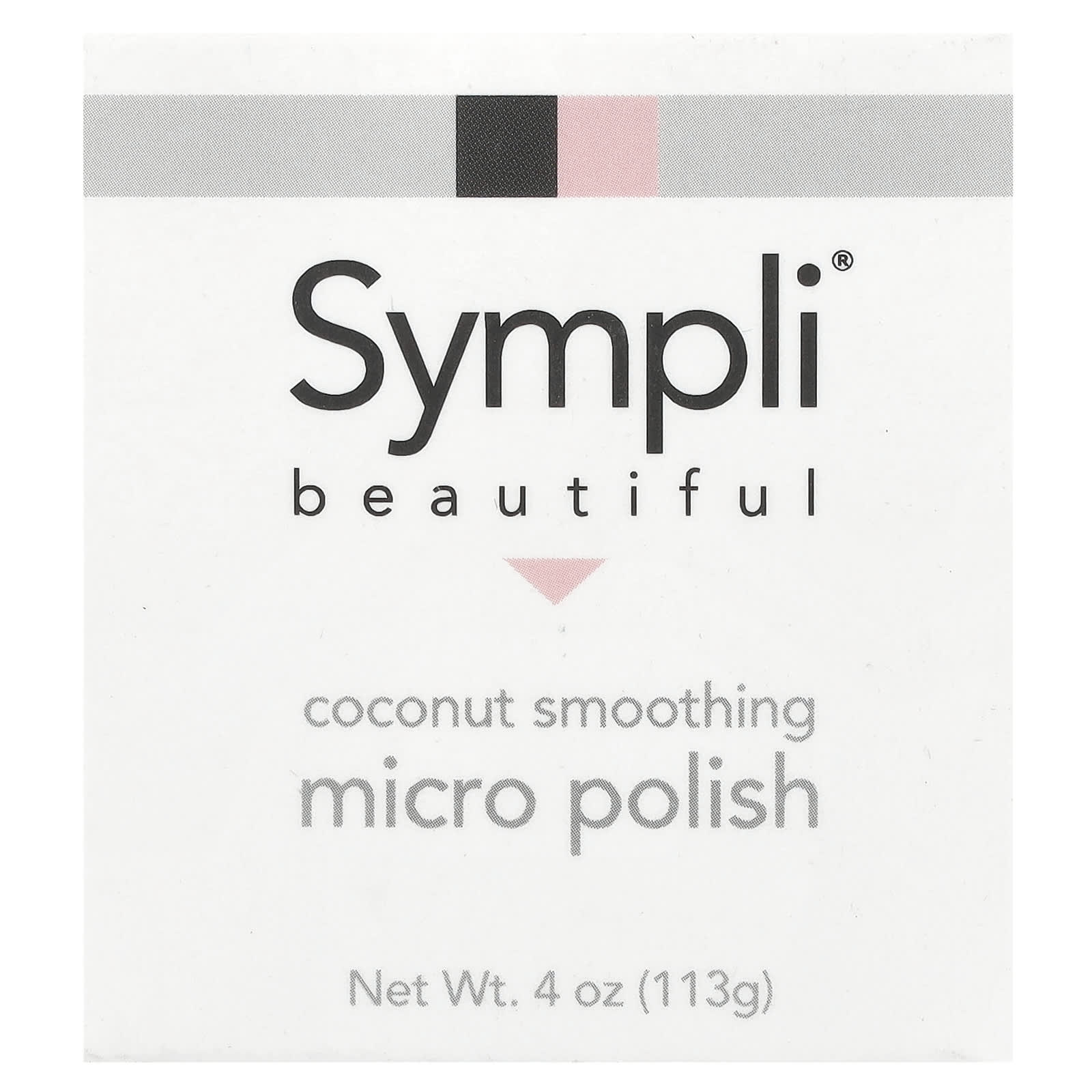 Sympli Beautiful, Coconut Smoothing Micro Polish , 4 oz (113 g)