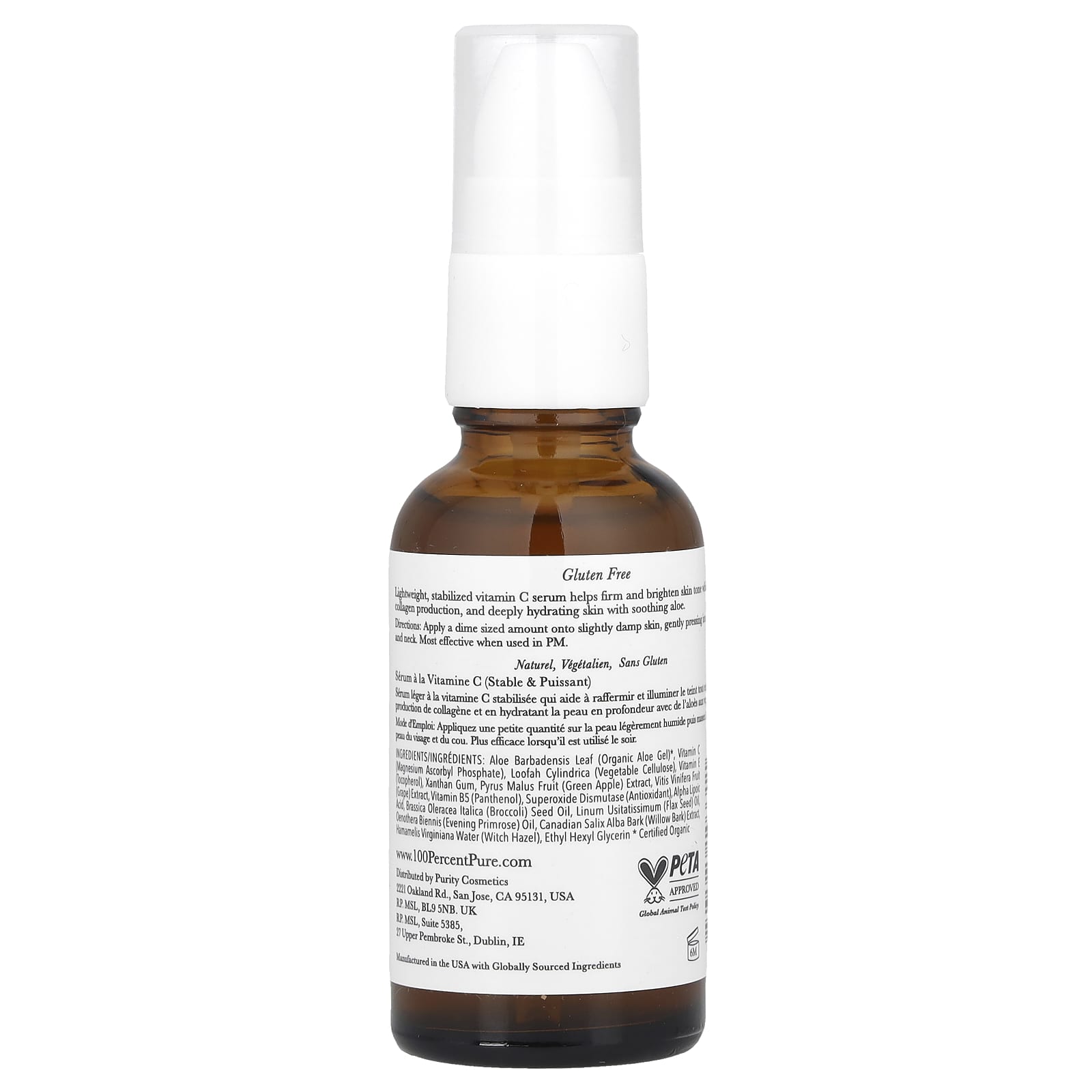 100% PURE, Vitamin C Serum, 1 fl oz (30 ml)