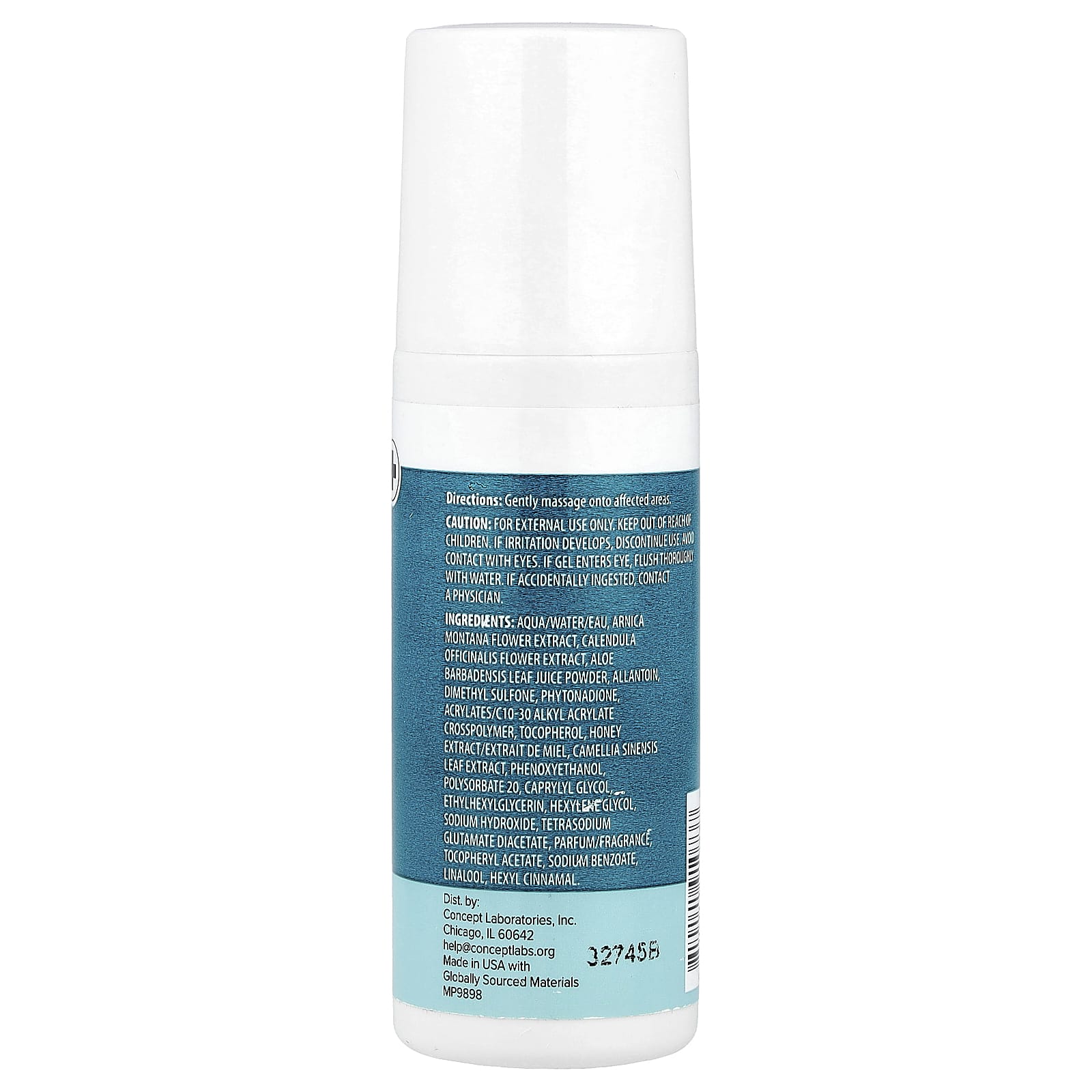 Miracle Plus, Arnica Gel, Roll on Formula, 3 fl oz (89 ml)