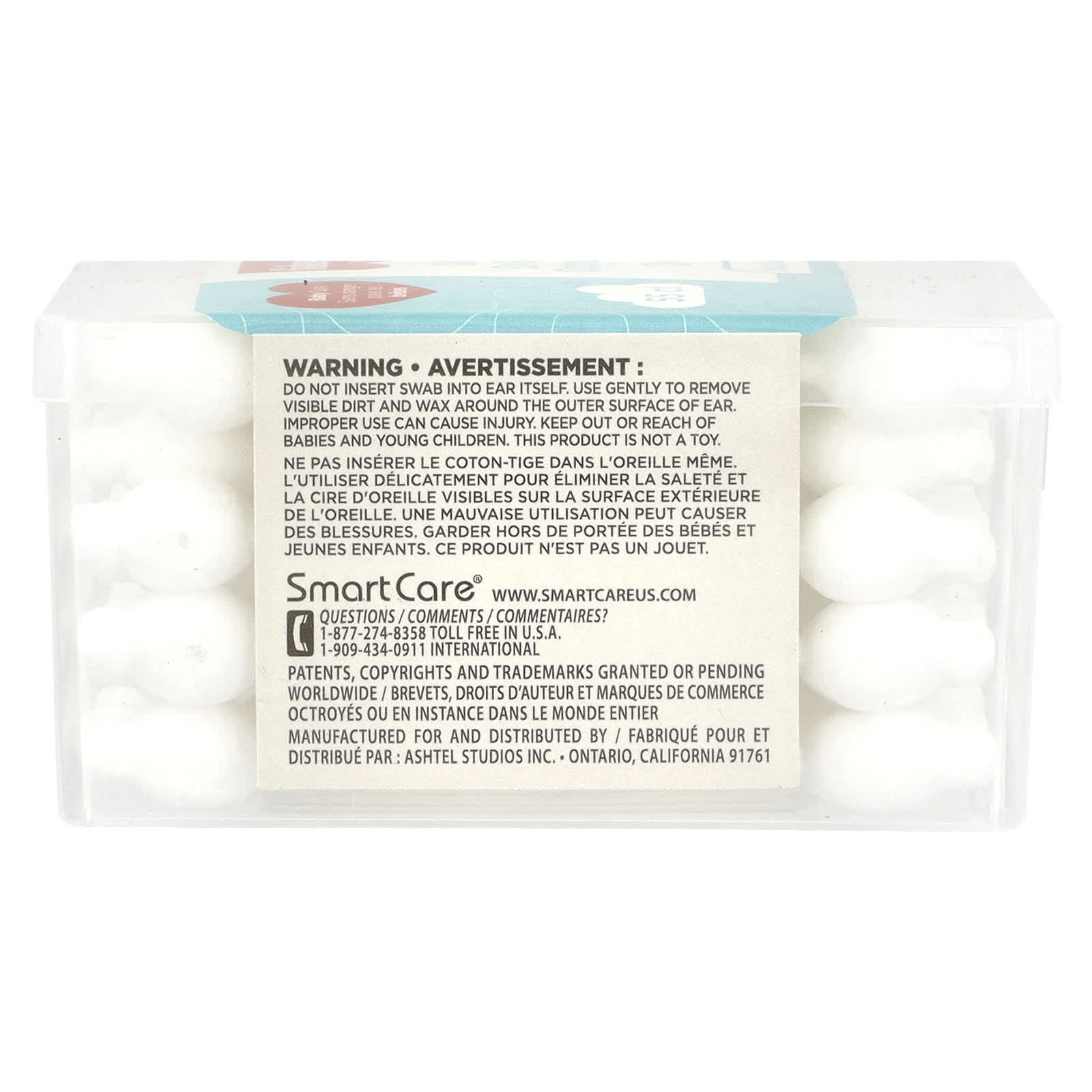 Fisher-Price, Cotton Ear Swabs, 0+ Months, 55 Count