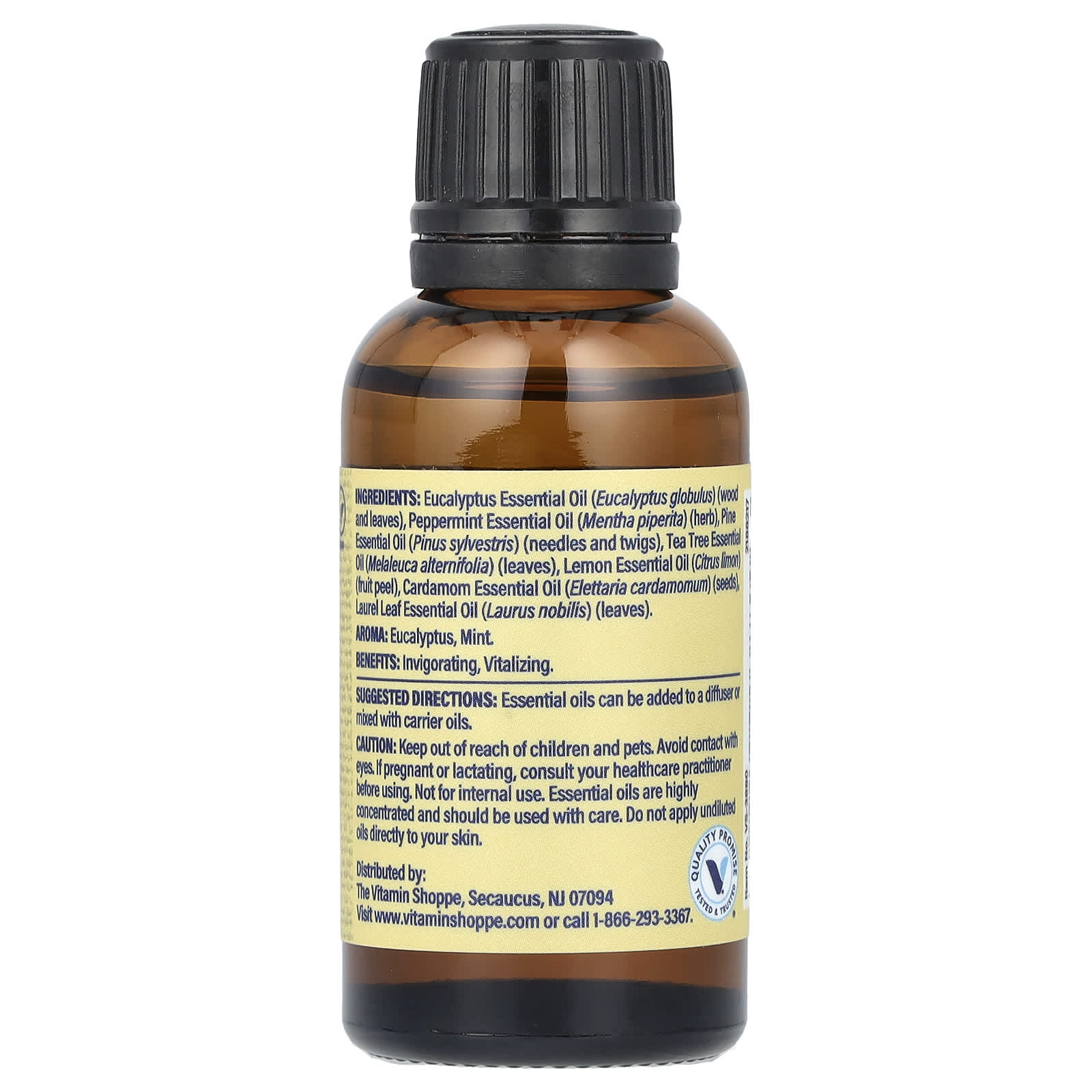 The Vitamin Shoppe, 100% Pure Essential Oil Blend, Respiratory , 1 fl oz (30 ml)