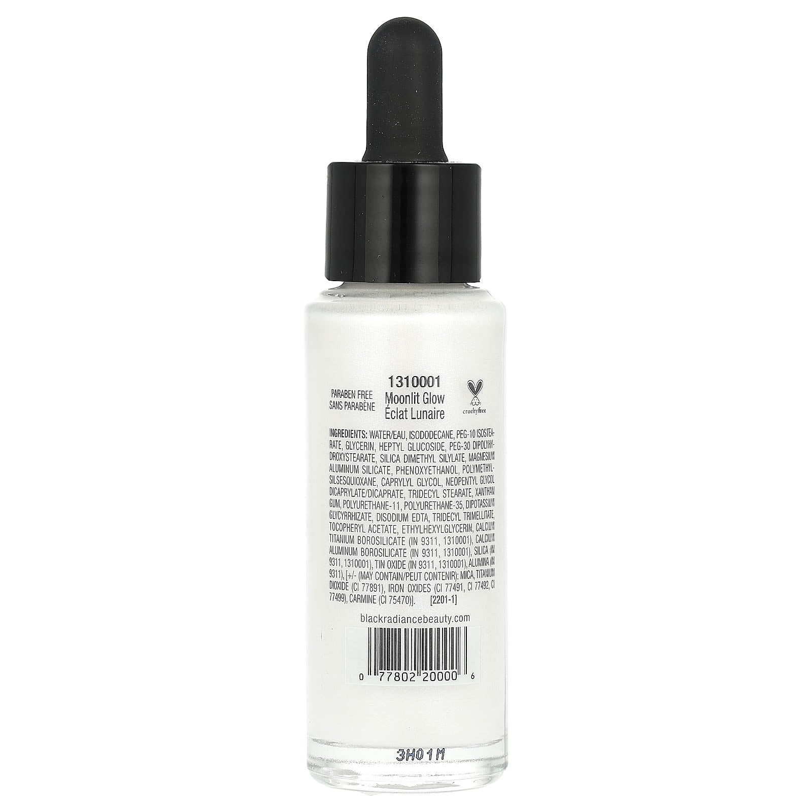 Black Radiance, Liquid Radiance Highlighter, Moonlit Glow, 1 fl oz (30 ml)