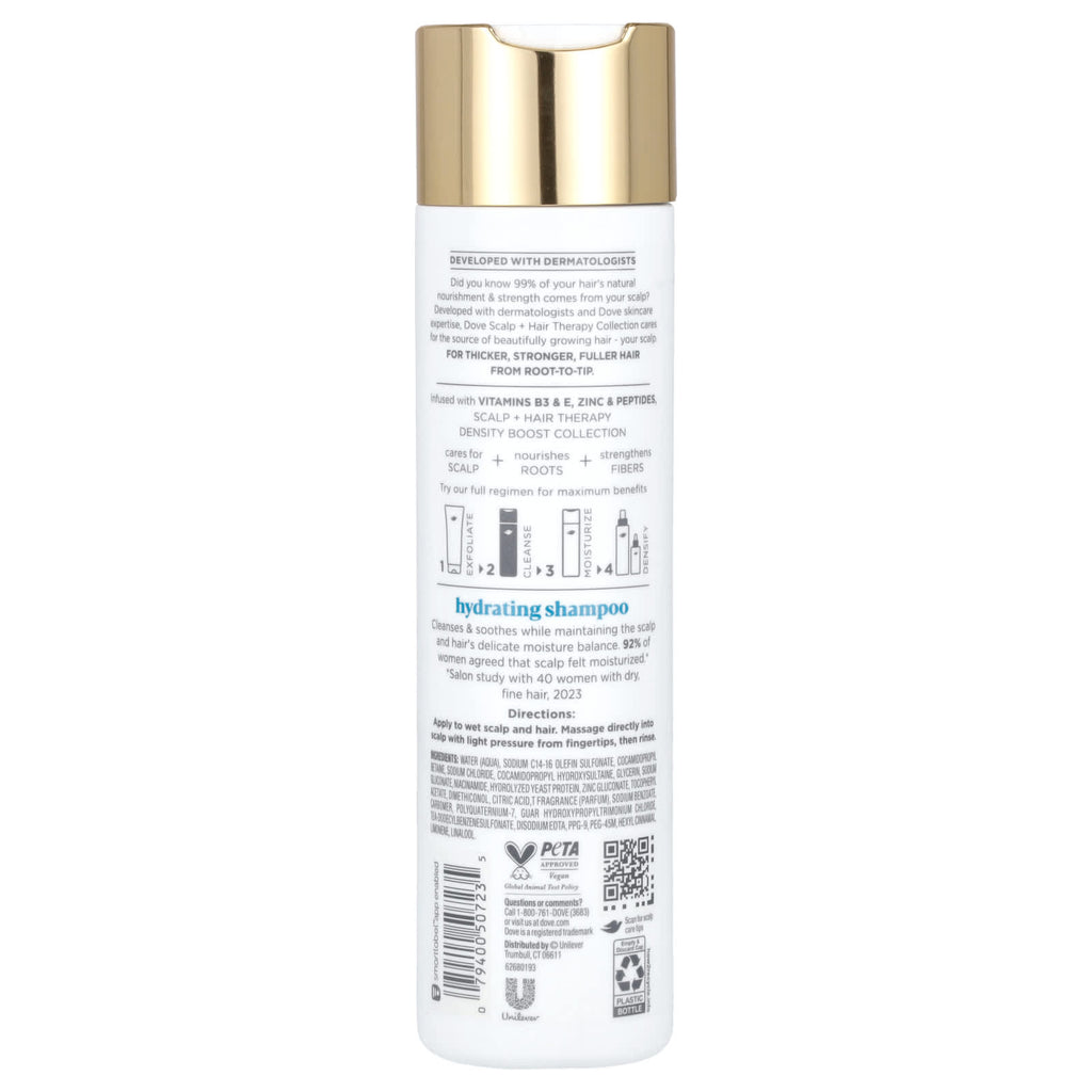Dove, Scalp + Hair Therapy, Hydrating Shampoo, 9.25 fl oz (273 ml)