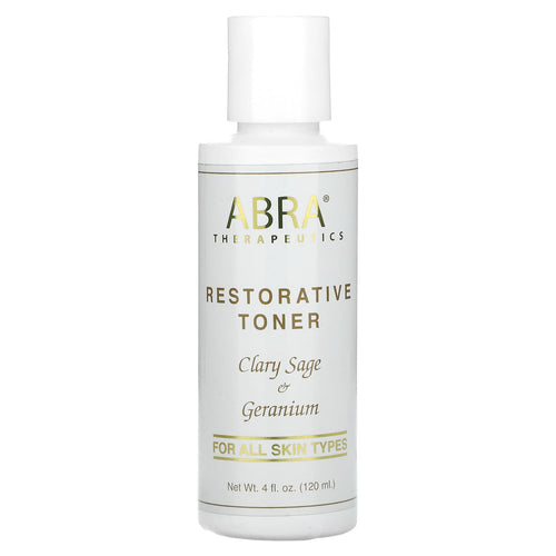 Abra Therapeutics, Restorative Toner, Clary Sage & Geranium, 4 fl oz (120 ml)