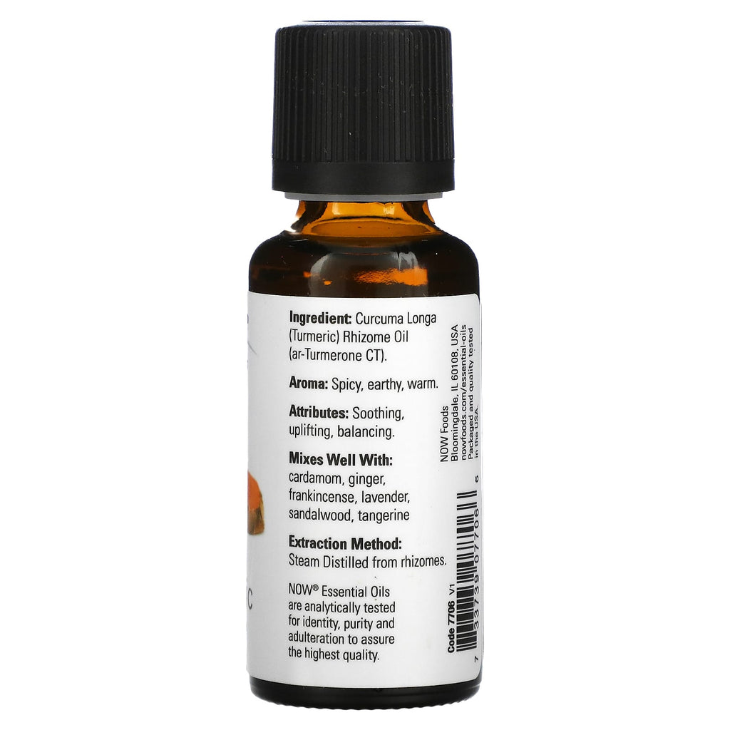 NOW Foods, Essential Oils, Turmeric, 1 fl oz (30 ml)