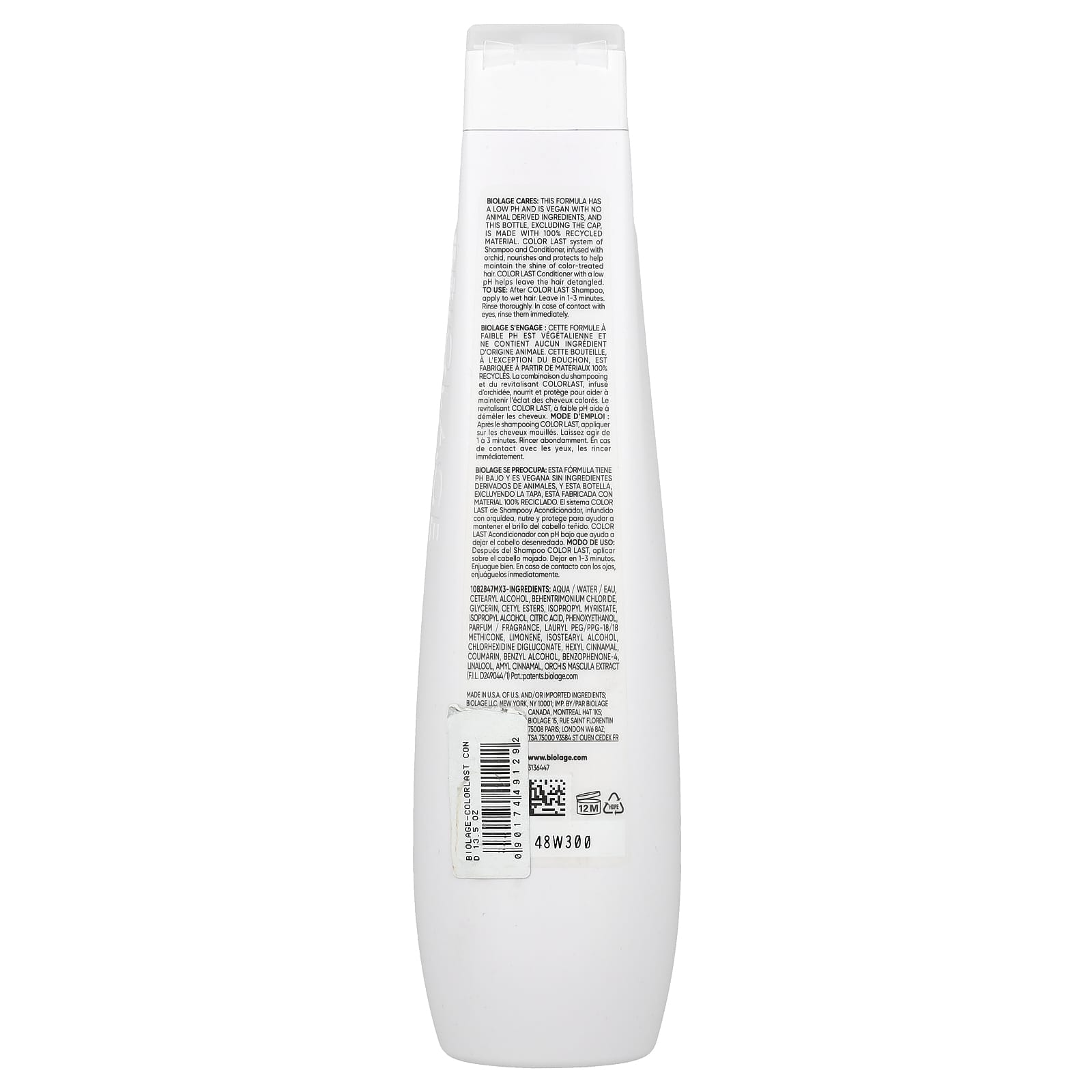 Biolage, Color Last, Conditioner, For Color-Treated Hair, 13.5 fl oz (400 ml)