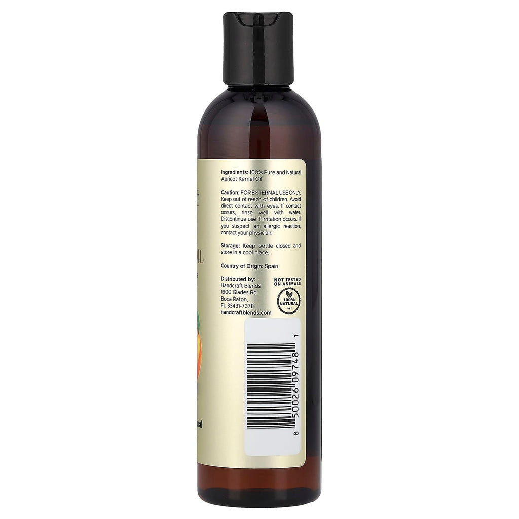 Handcraft Blends, 100% Pure Apricot Oil, 8 fl oz (236 ml)