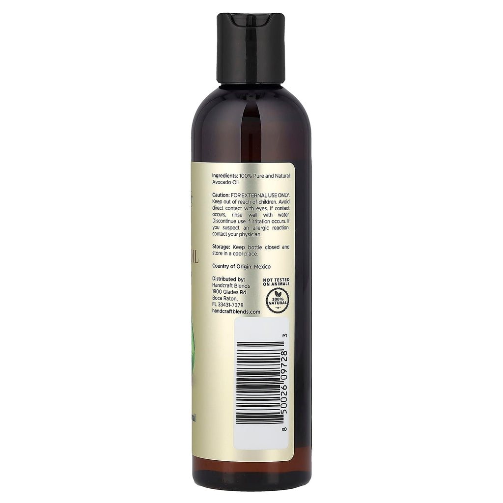 Handcraft Blends, 100% Pure Avocado Oil, 8 fl oz (236 ml)