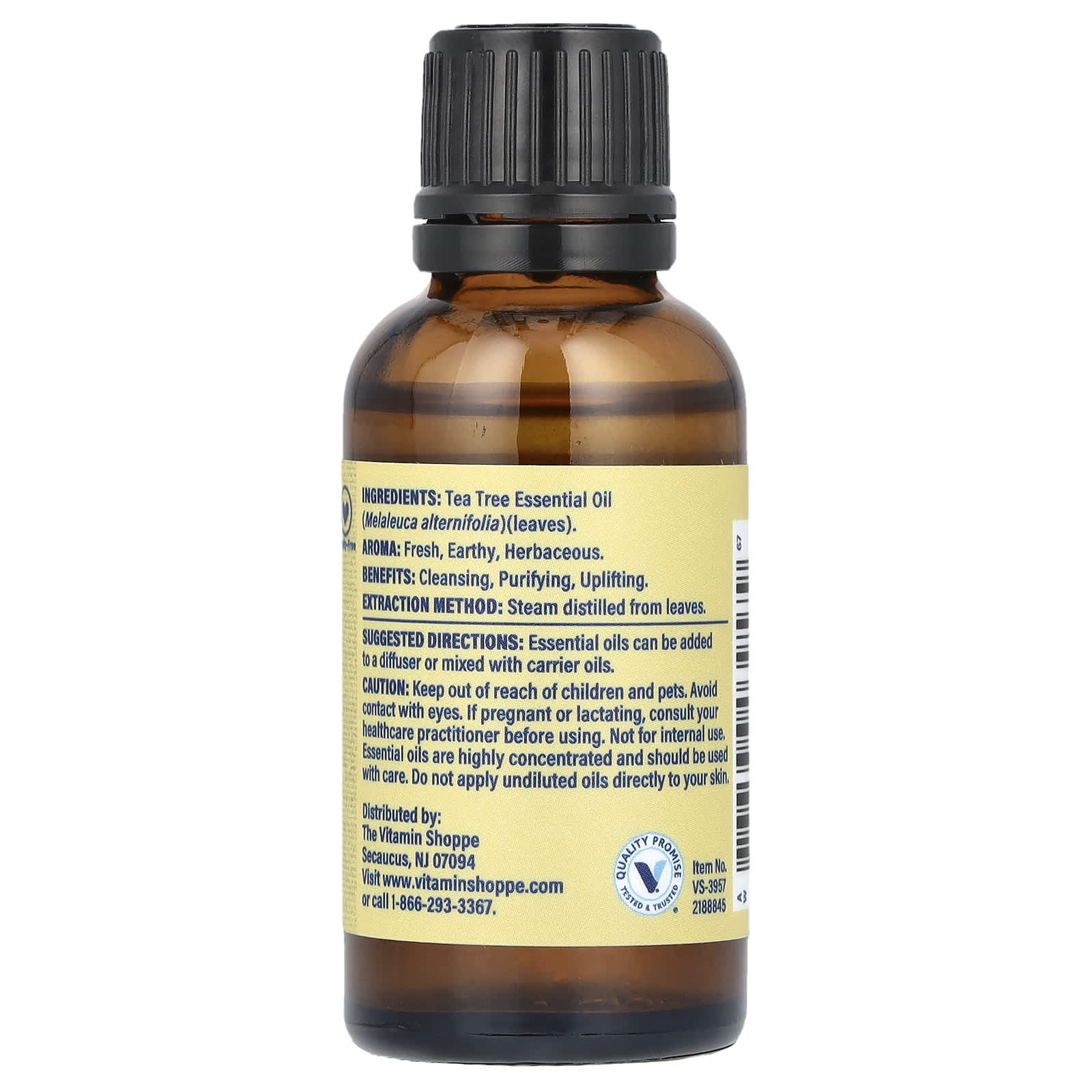 The Vitamin Shoppe, 100% Pure Essential Oil, Tea Tree, 1 fl oz (30 ml)