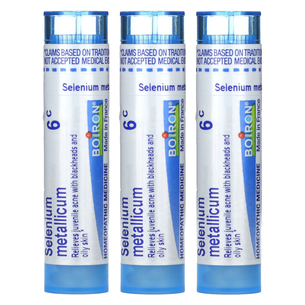 Boiron, Acne Relief, 3 Tubes, 80 Meltaway Pellets Each