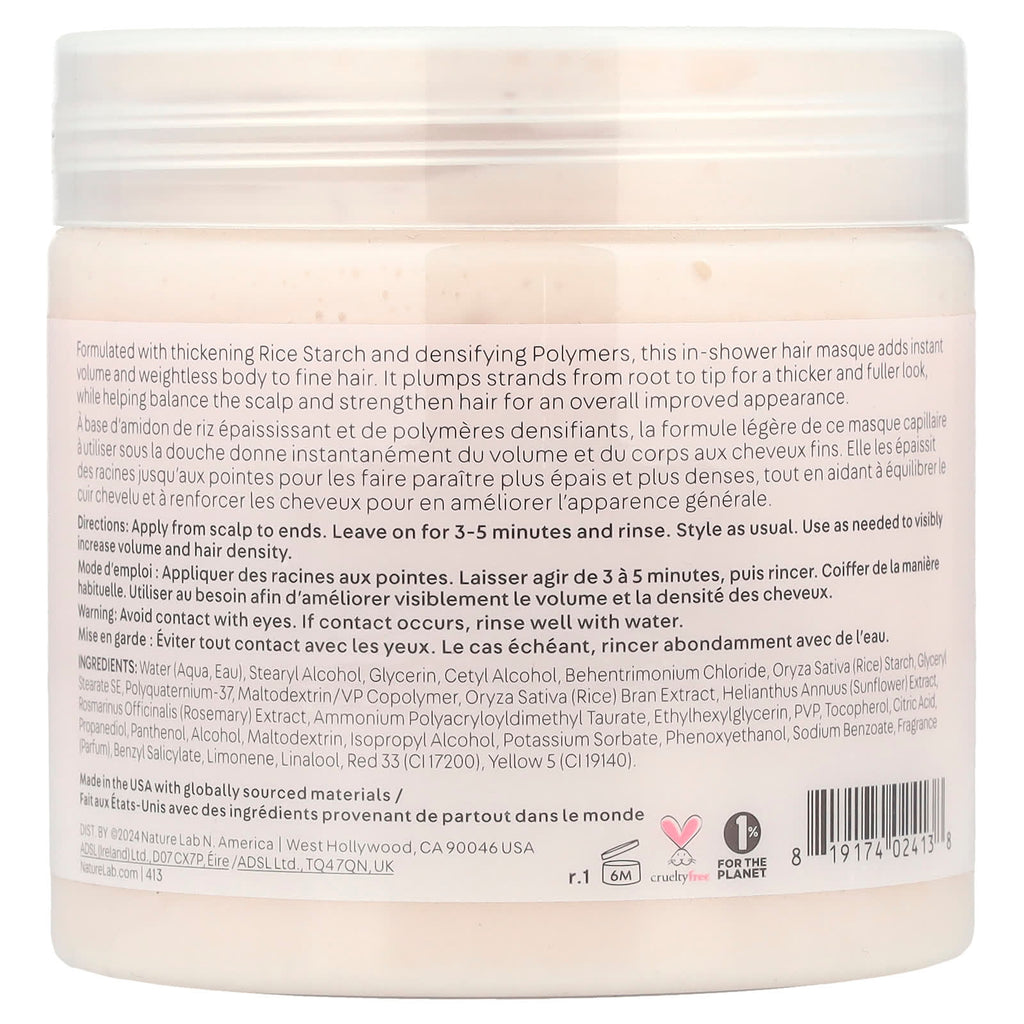 NatureLab Tokyo, Perfect Volume, Thickening & Conditioning Hair Masque, 6.7 fl oz (200 ml)
