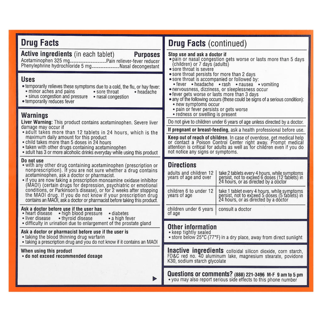 Fortune Pharm, Coltalin-ND, Non-Drowsy, 36 Tablets