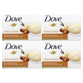 Dove, Beauty Bar Soap, Shea Butter & Vanilla, 2 Bars, 3.75 oz (106 g) Each