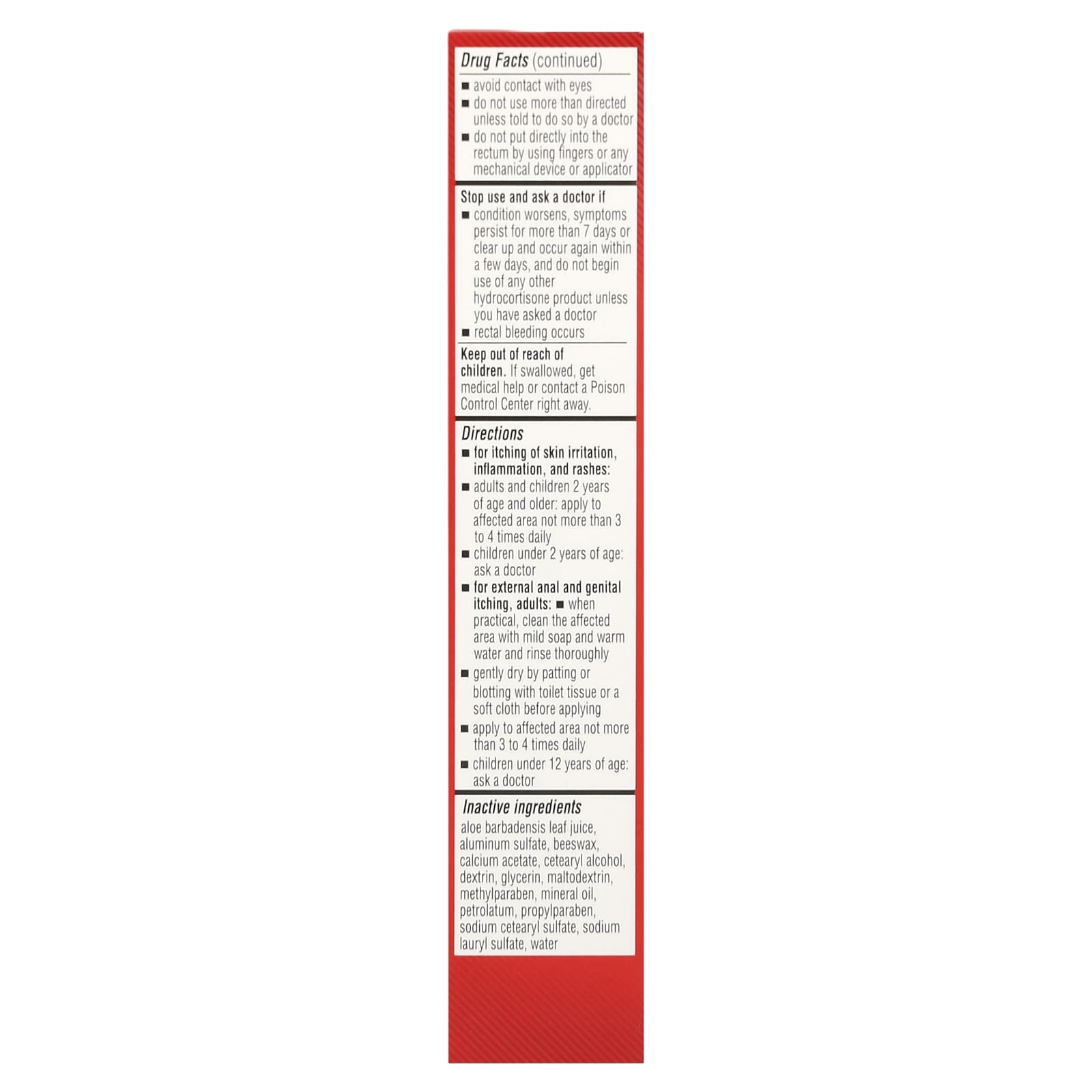 Cortizone 10, Maximum Strength, Soothing Aloe Creme, 1 oz (28 g)