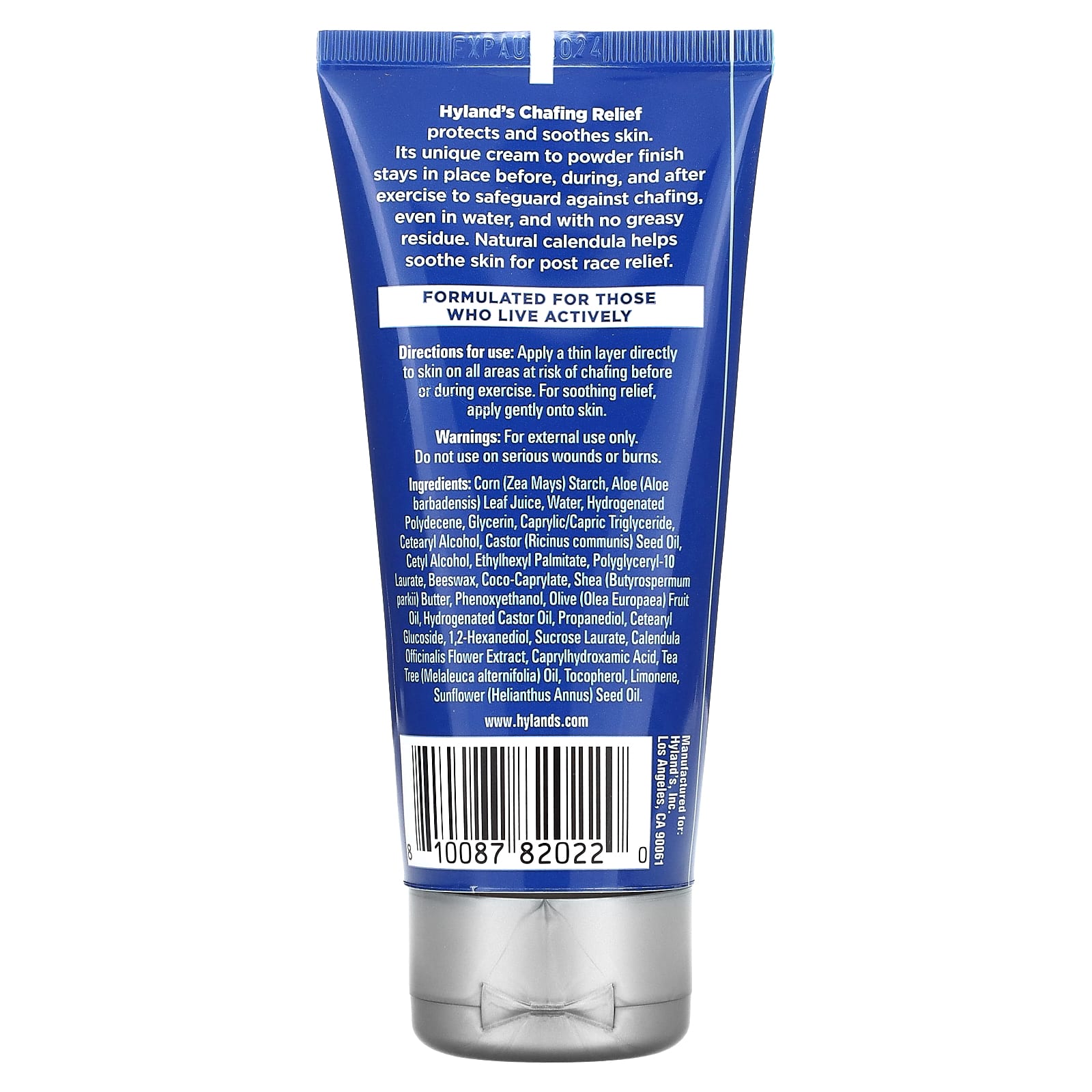 Hyland's Naturals, Chafing Relief Cream, 3 oz (85 g)