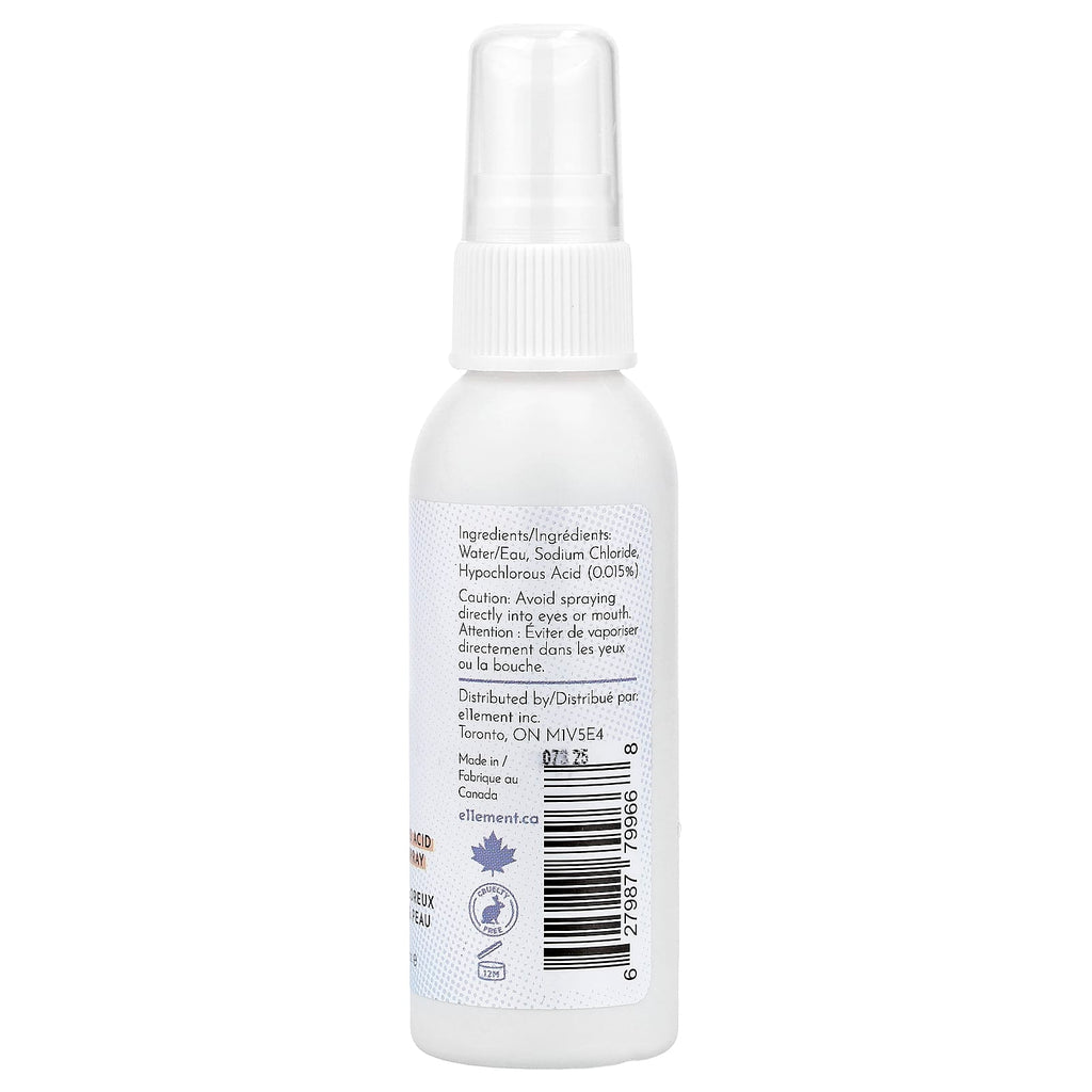 e11ement, Hypochlorous Acid Face & Skin Spray, 2 fl oz (60 ml)