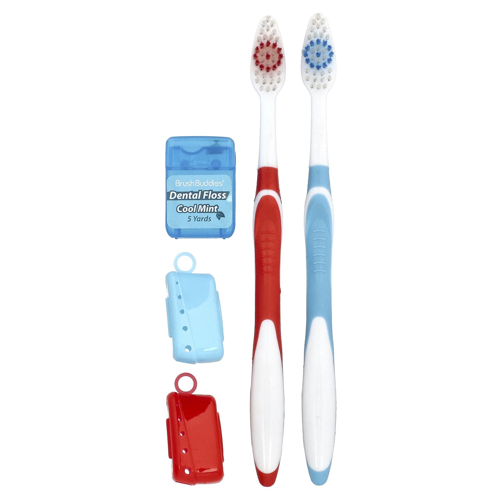 Brush Buddies, Brushing Kit, Adult, 5 Pack