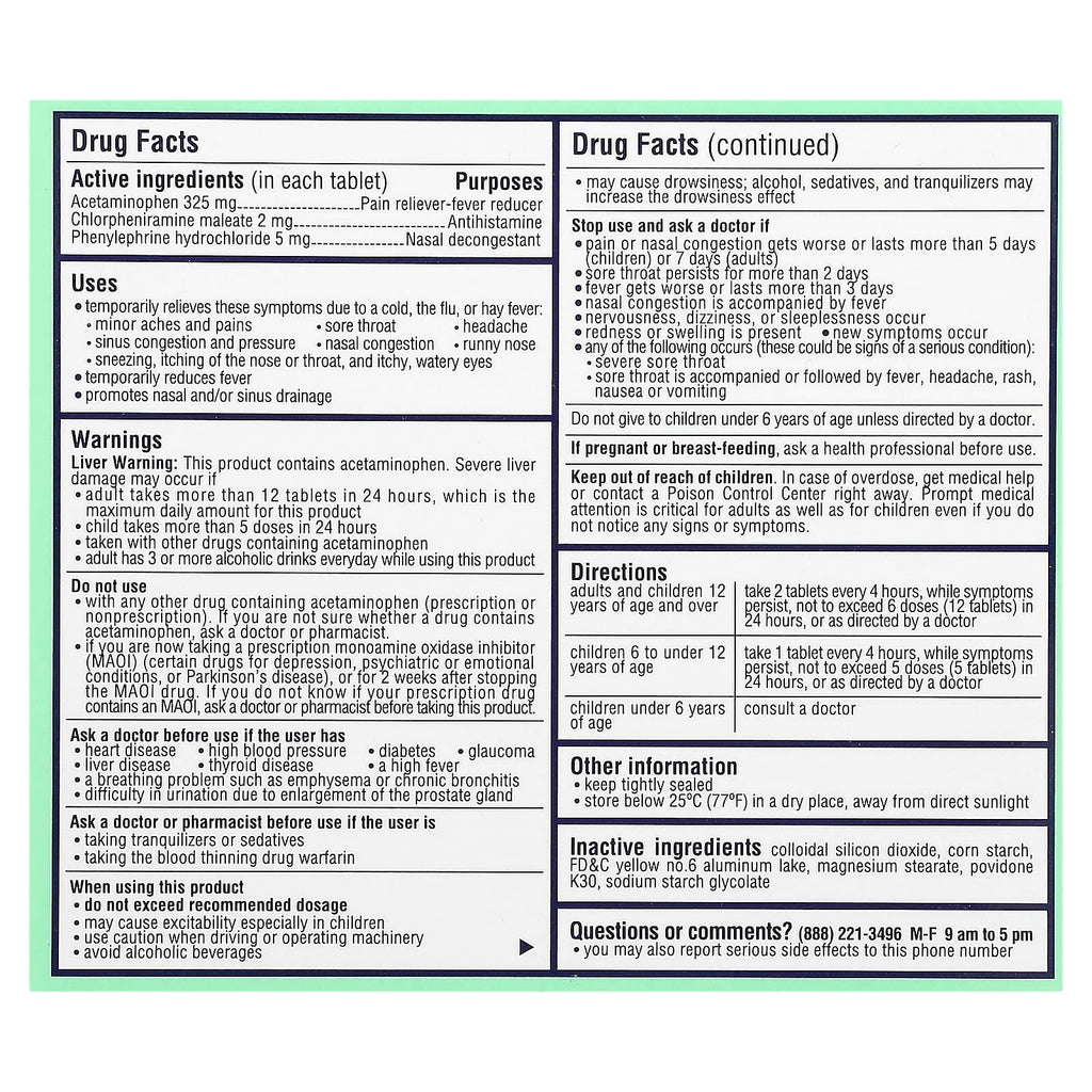 Fortune Pharm, Coltalin, 36 Tablets