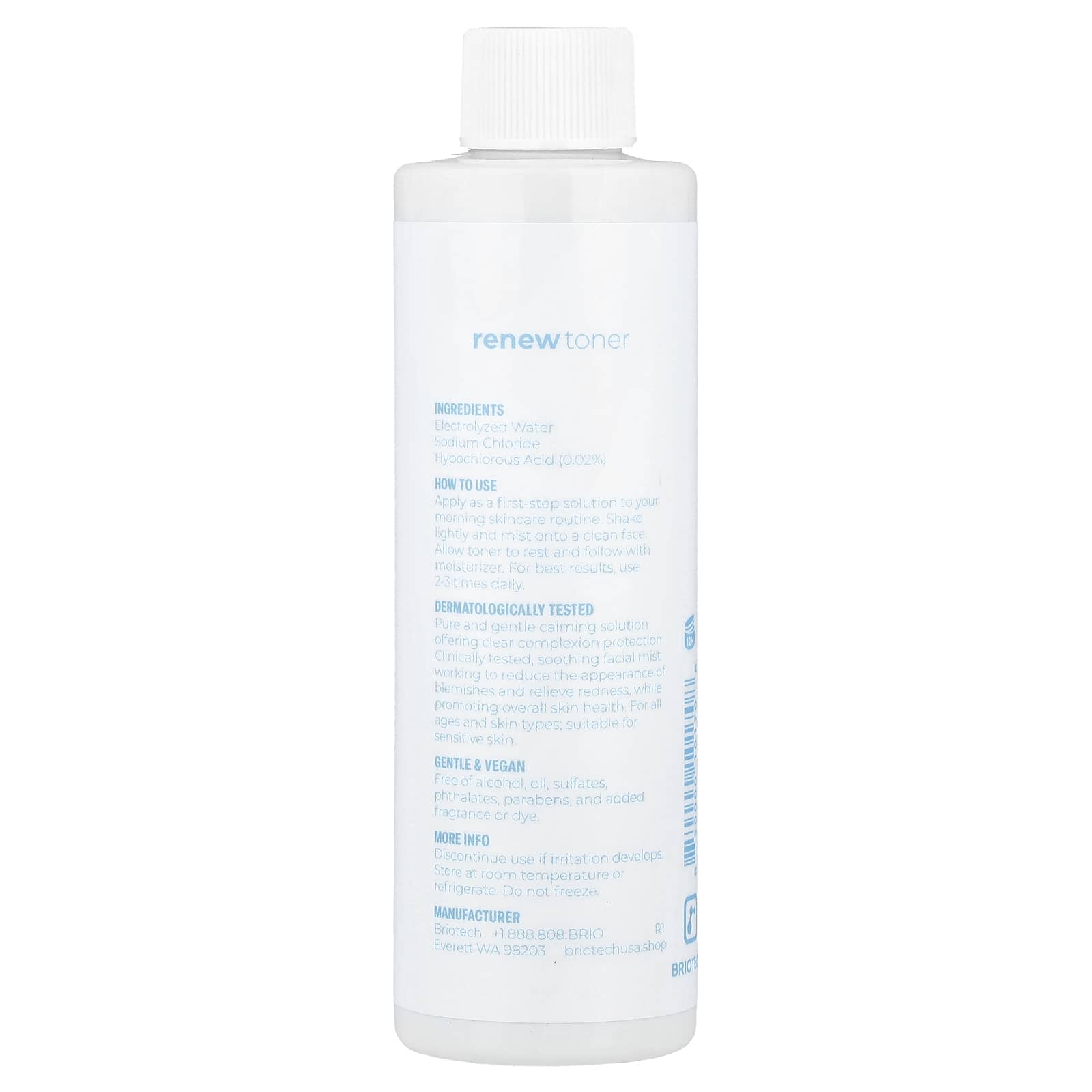 Briotech, Renew Toner, 4 fl oz (120 ml)