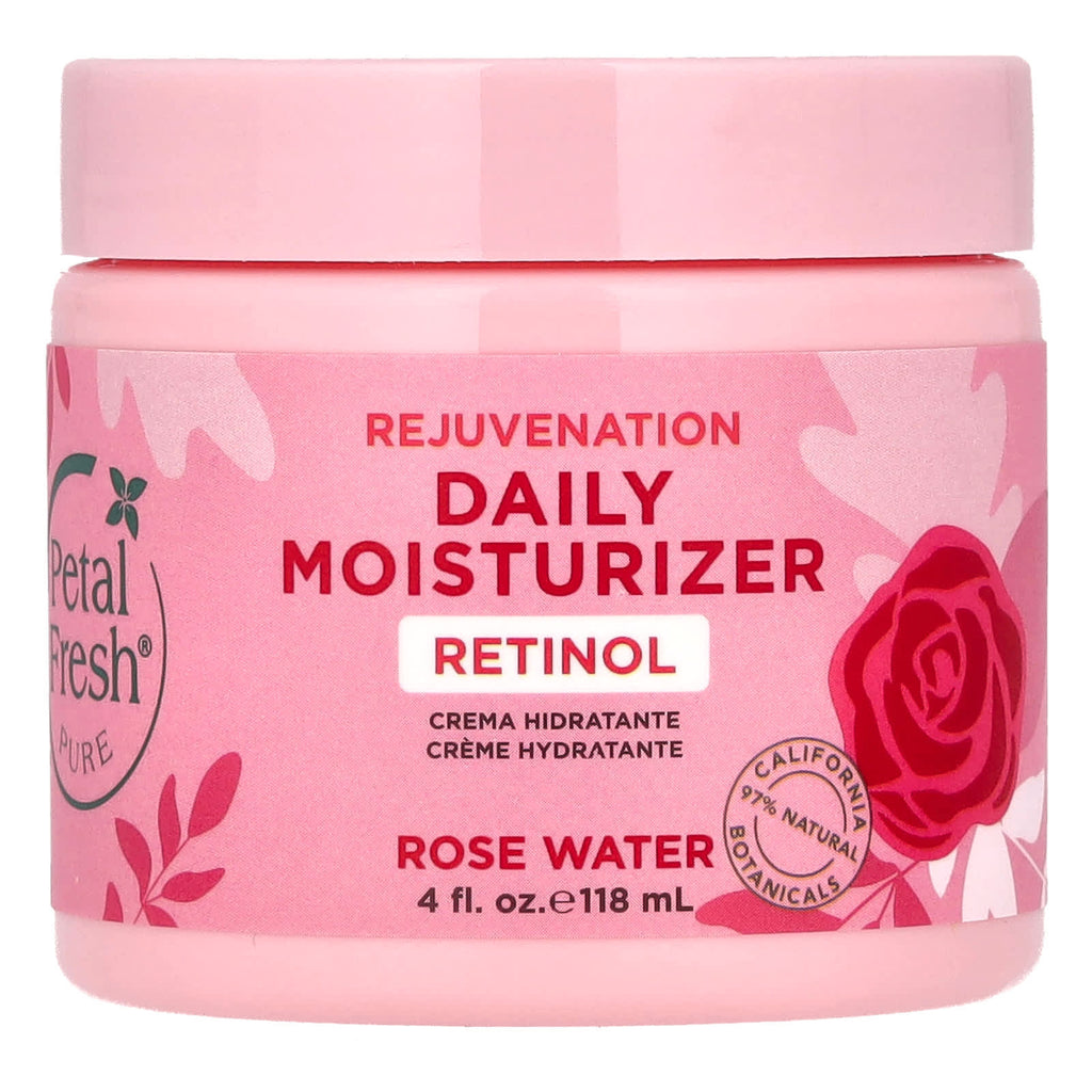 Petal Fresh, Pure, Rejuvenation Daily Moisturizer, Rose Water, 4 fl oz (118 ml)