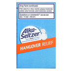Alka-Seltzer, Hangover Relief, Orange Fizz, 10 Pouches, 2 Effervescent Tablets Each