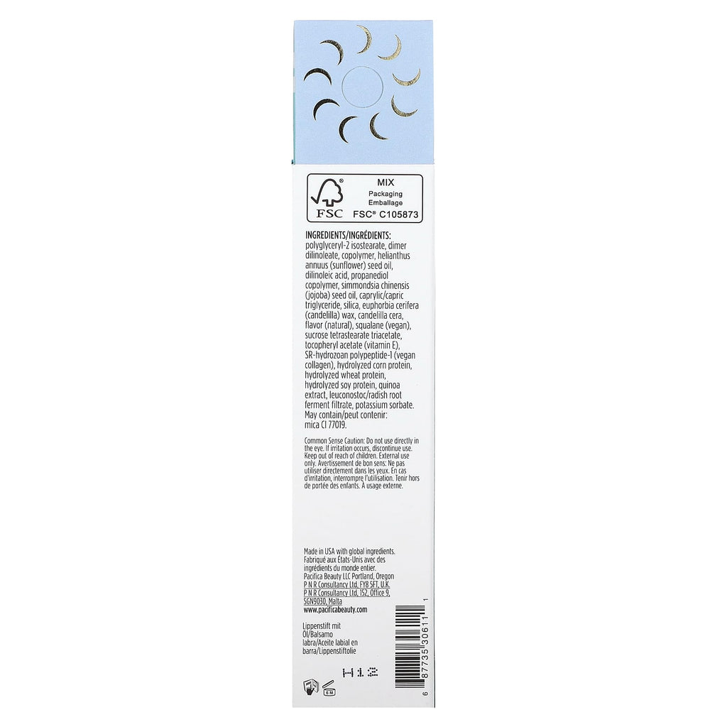 Pacifica, Complex Lip Balm, Wake Up Beautiful, 0.50 fl oz (15 ml)