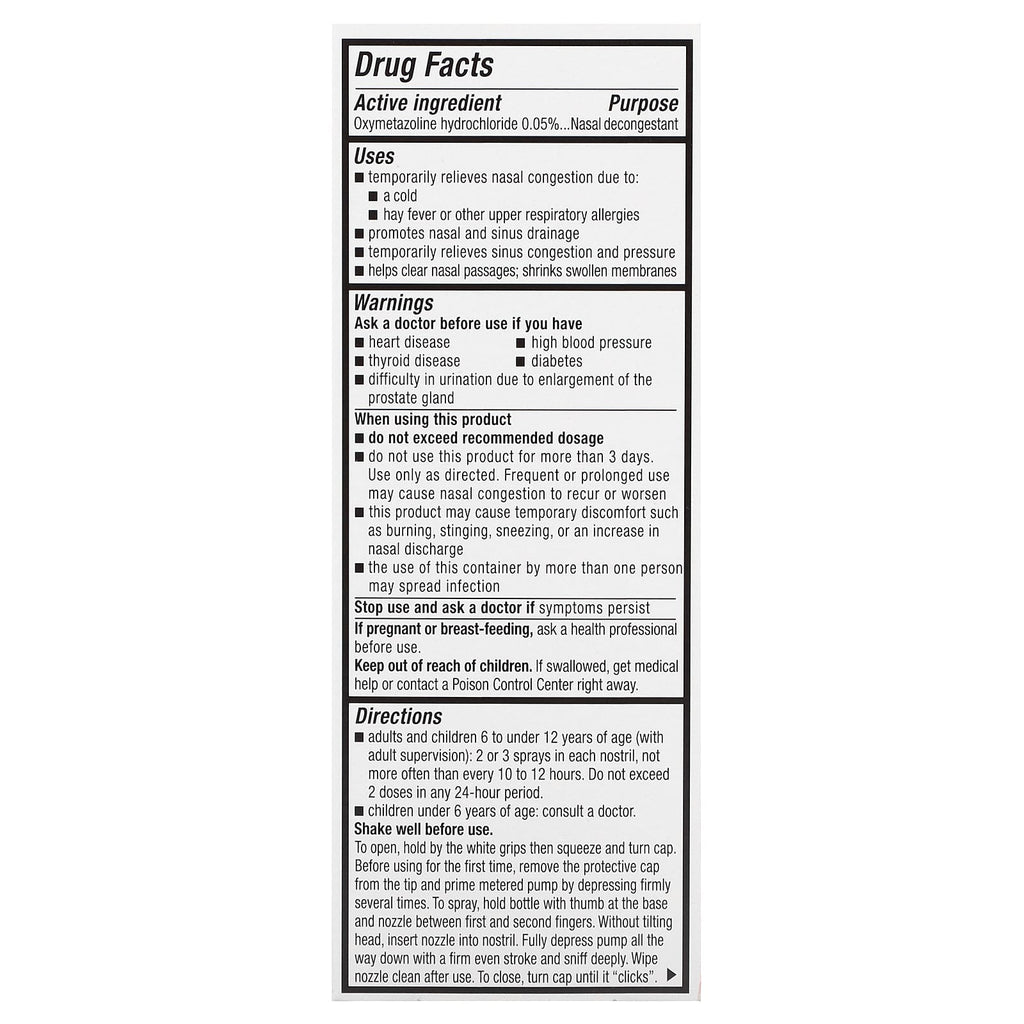 Mucinex, Sinus-Max, Severe Nasal Congestion Relief, Clear & Cool, 0.75 fl oz (22 ml)