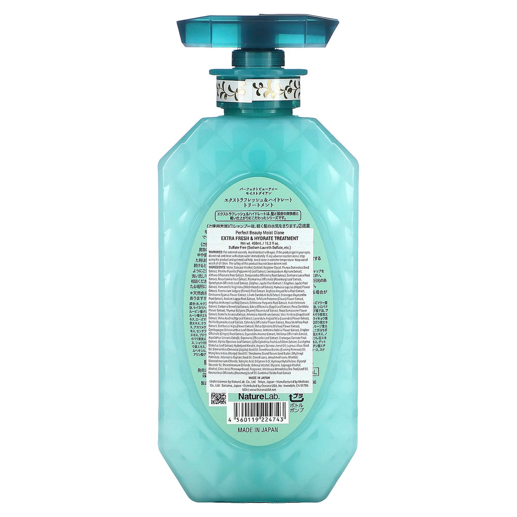 Moist Diane, Extra Fresh & Hydrate Treatment, 15.2 fl oz (450 ml)