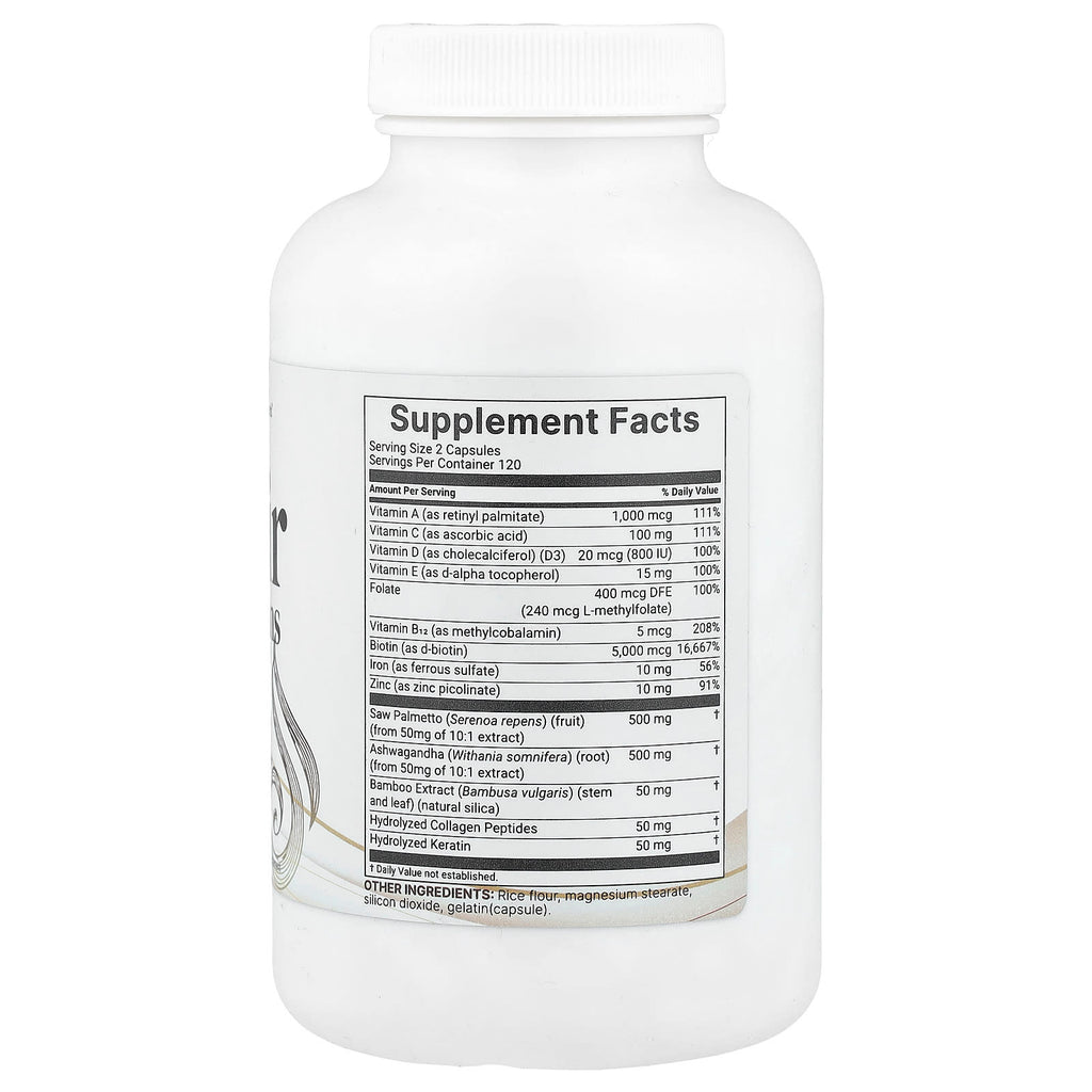 Micro Ingredients, Hair Vitamins Complex, 240 Capsules