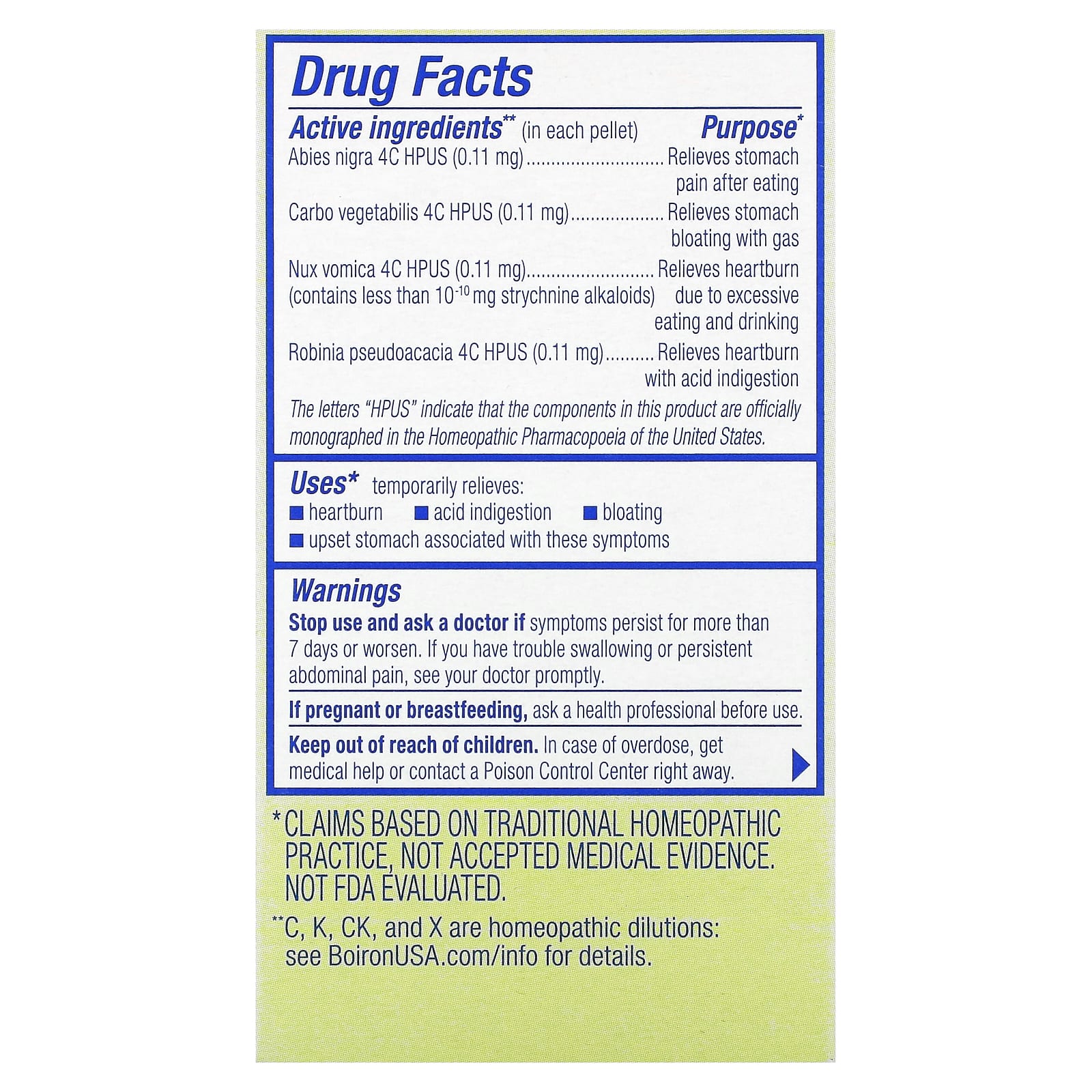 Boiron, Acidil On The Go, Multi-Symptom Heartburn Relief, 2 Portable Tubes, 80 Pellets Each