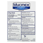 Mucinex, Mucinex, 600 mg, 20 Extended-Release Bi-Layer Tablets