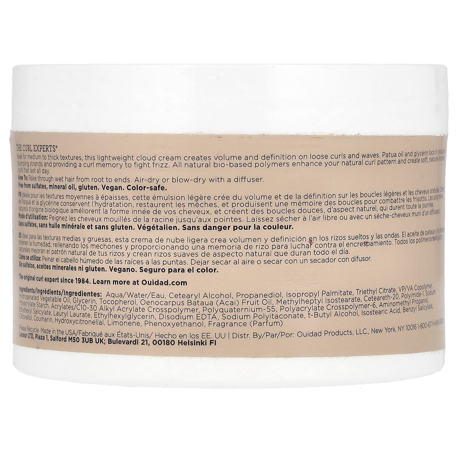 Ouidad, Curl Shaper®, Take Shape Plumping + Defining Cream, 8 oz (226 g)