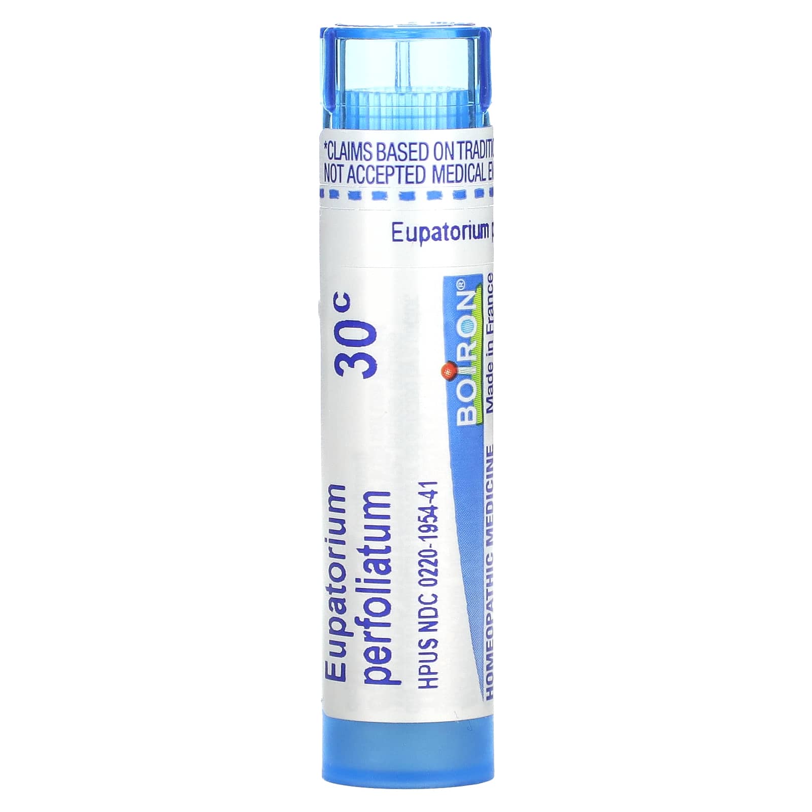 Boiron, Eupatorium Perfoliatum, 30C, Bodily Ache Relief, Approx 80 Pellets