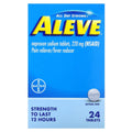 Aleve, Naproxen Sodium Tablets, 220 mg, 24 Tablets
