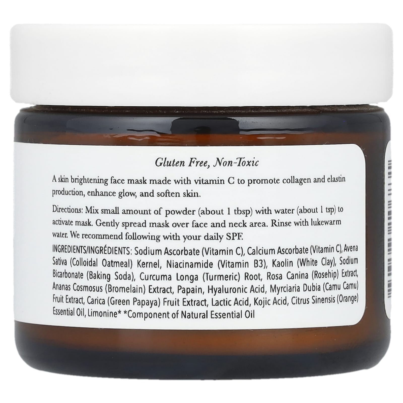 100% PURE, Vitamin C Mask, 1.35 oz (38 g)