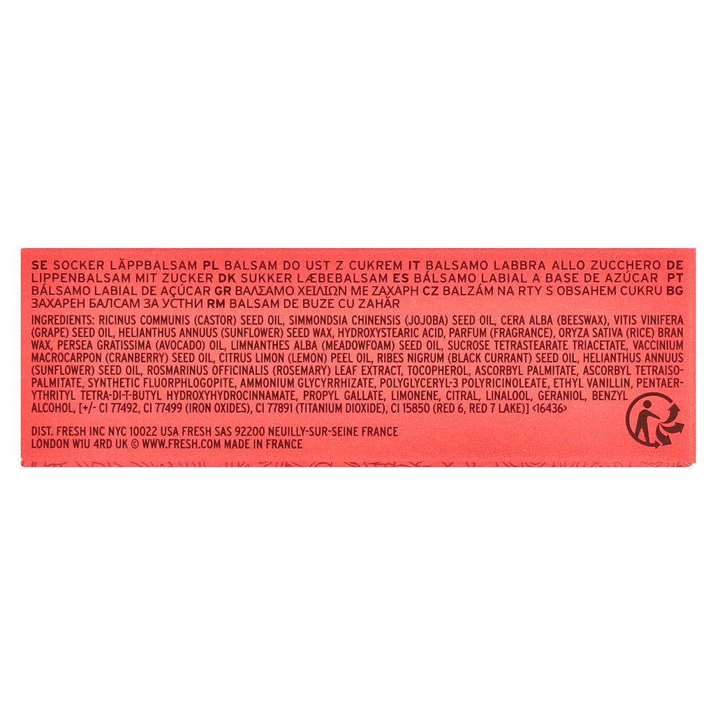 Fresh, Sugar Lip Treatment, Coral, 0.15 oz (4.3 g)