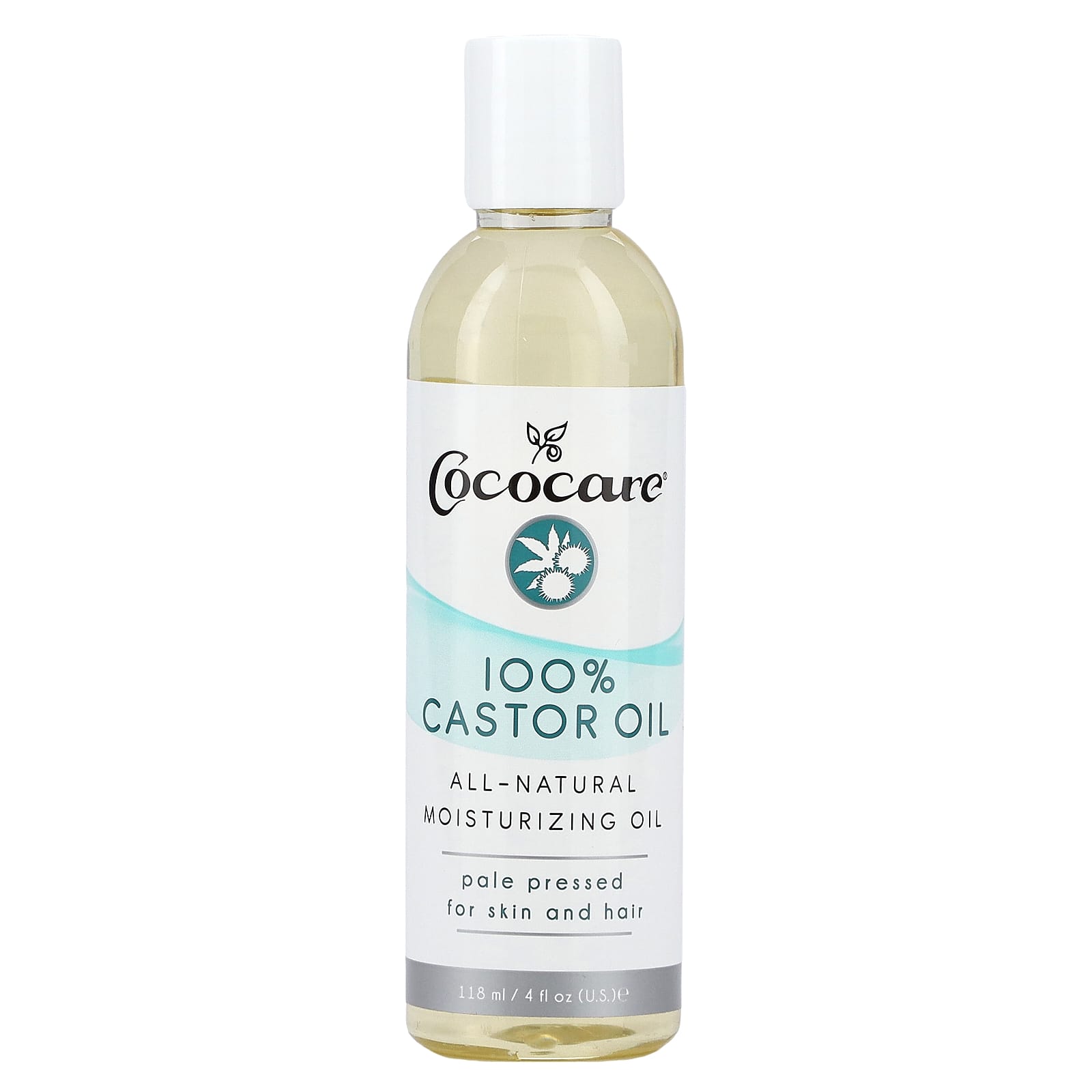 Cococare, 100% Castor Oil, 4 fl oz (118 ml)