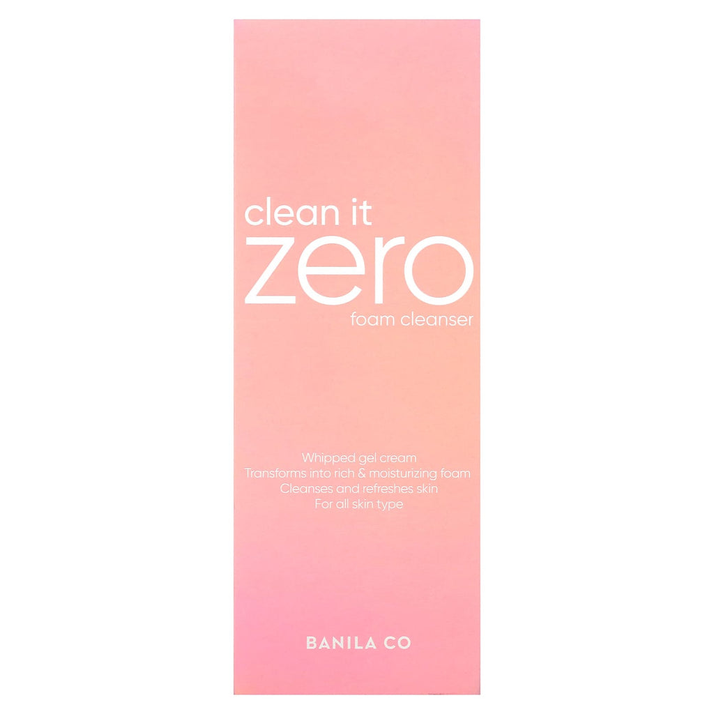 Banila Co, Clean It Zero, Foam Cleanser, 5.07 fl oz (150 ml)
