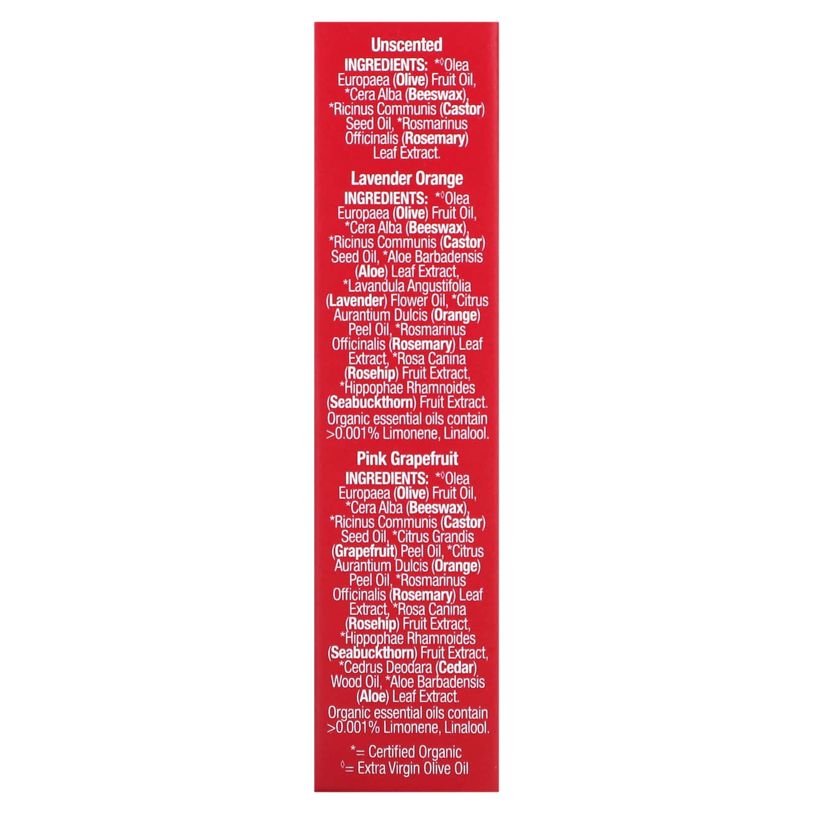 Badger, Holiday Lip Balm Set, Red Box, 3 Piece Set, 0.15 oz (4.2 g) Each
