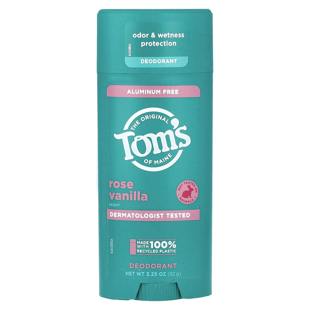 Tom's of Maine, Aluminum Free Deodorant, Rose Vanilla, 3.25 oz (92 g)