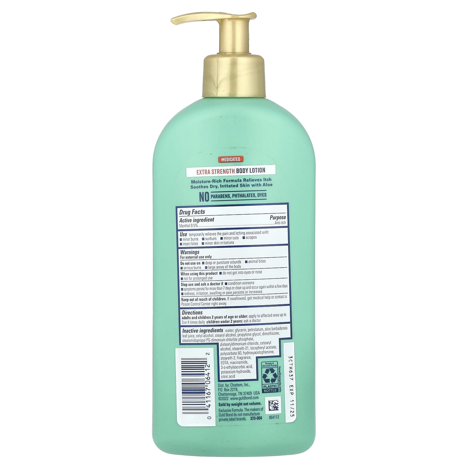 Gold Bond, Medicated Body Lotion, Triple Action Relief, 14 oz (396 g)