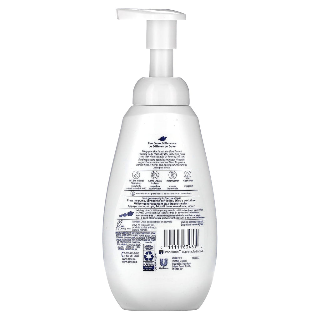 Dove, Foaming Body Wash, Nourishing, 13.5 fl oz (400 ml)