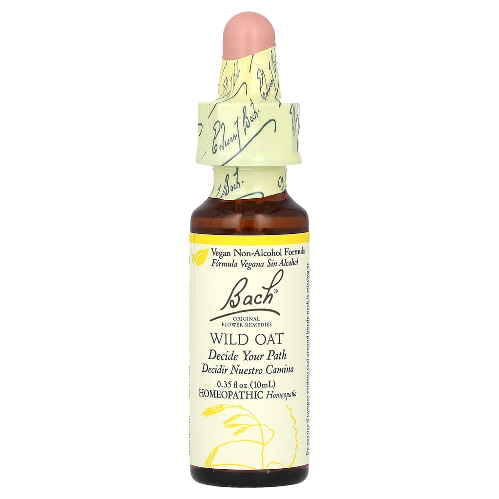 Bach, Original Flower Remedies, Wild Oat, 0.35 fl oz (10 ml)