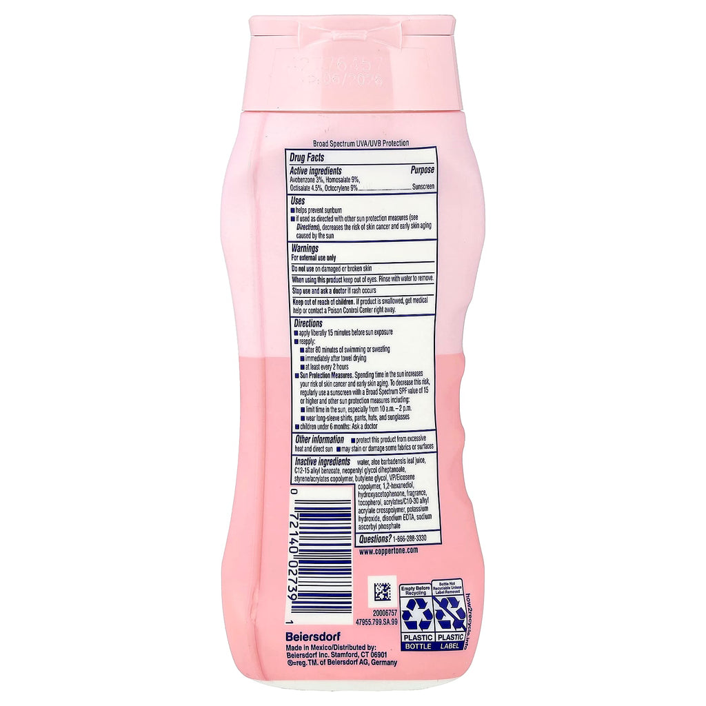 Coppertone, Sunscreen Lotion, Water Babies, SPF 50, 8 fl oz (237 ml)