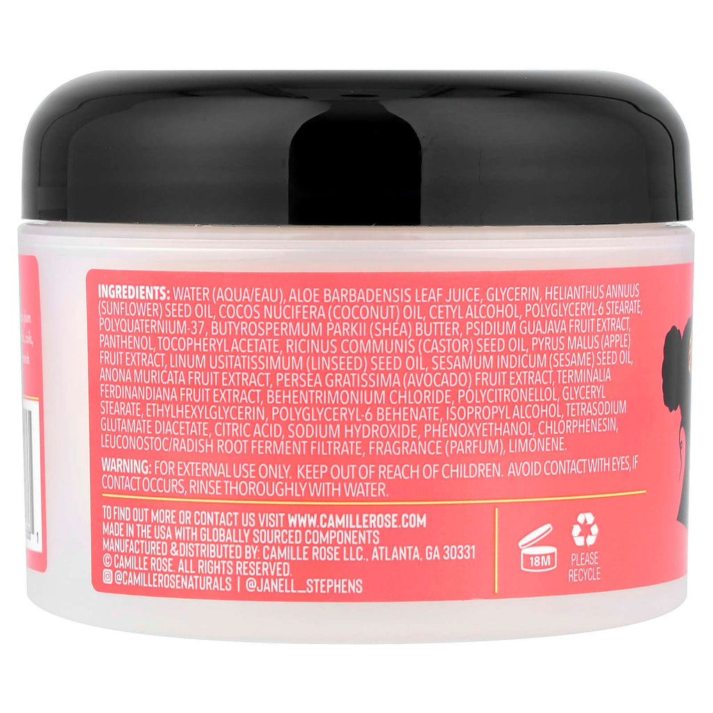 Camille Rose, Guava Slip, Whipped Souffle Styler, For All Textures, 8 oz (240 ml)