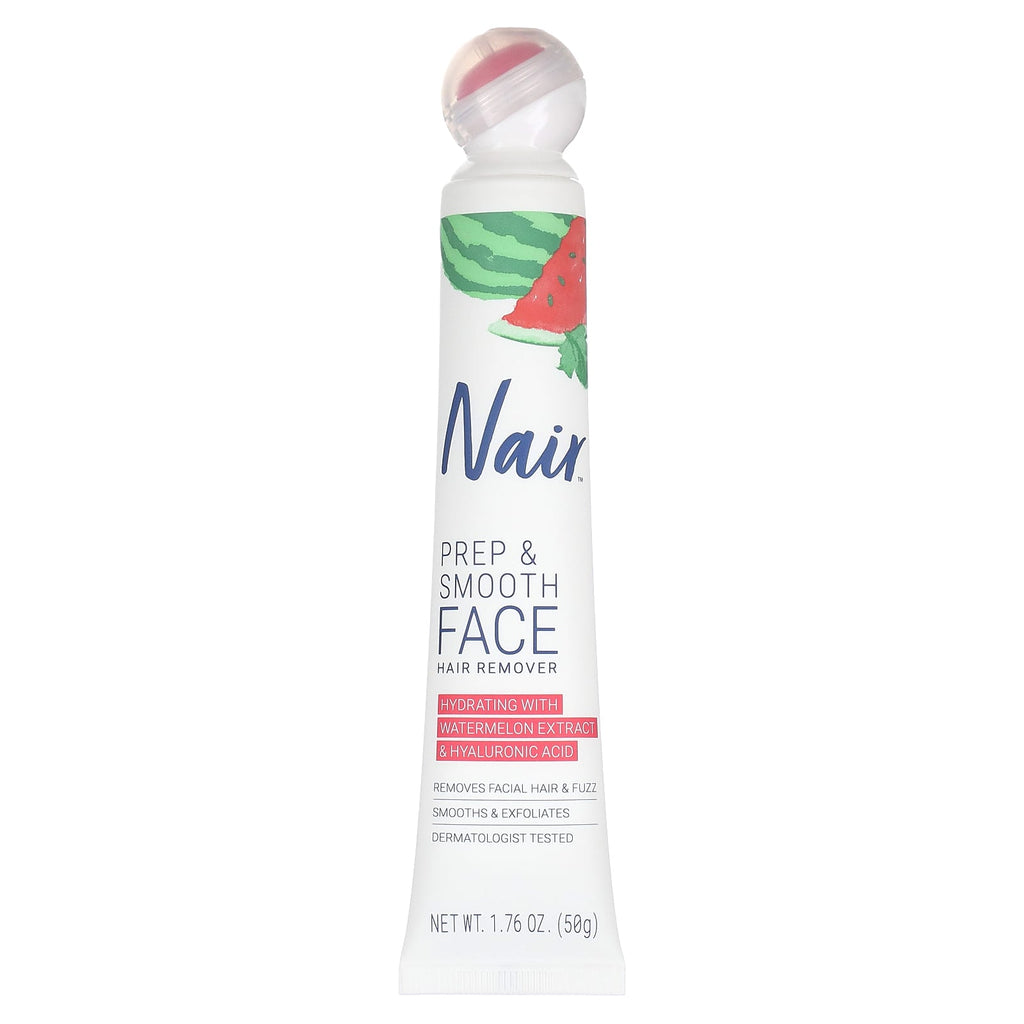 Nair, Prep & Smooth Face Hair Remover, 1.76 oz (50 g)