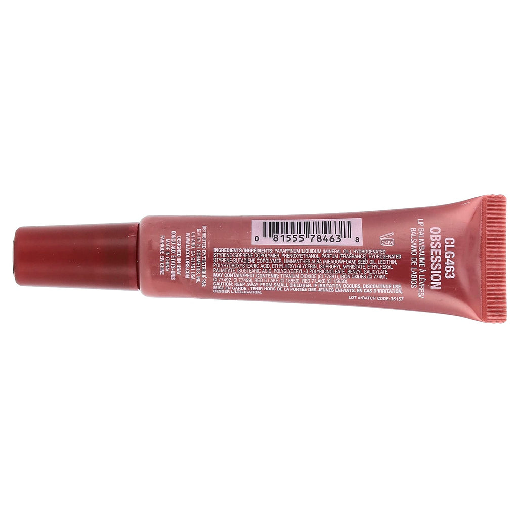 L.A. Colors, Stay Jelly, Sheer Butter Balm, CLG463 Obsession, 0.41 fl oz (12 ml)