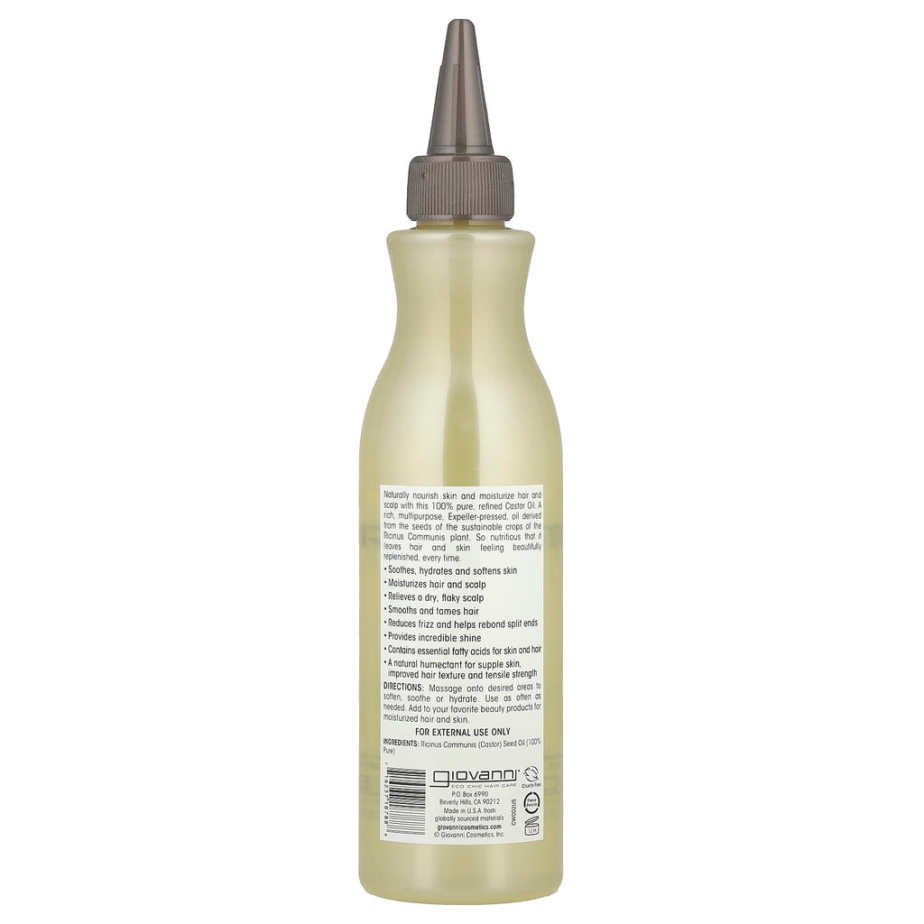 Giovanni, 100% Pure Castor Oil, 8.5 fl oz (250 ml)