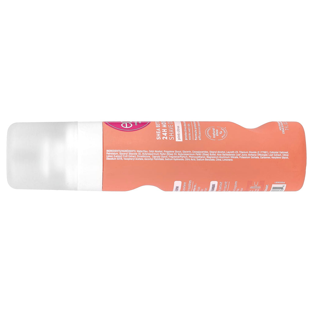 EOS, Shea Better™, 24H Moisture Shave Cream, Pink Citrus, 7 fl oz (207 ml)